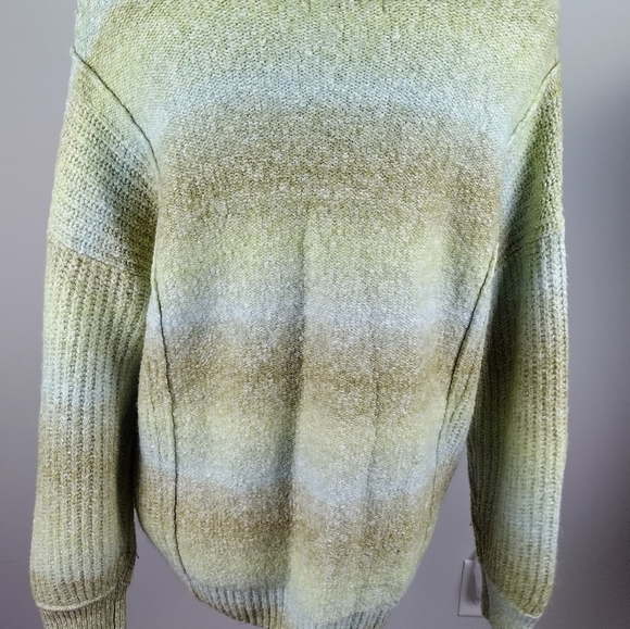 Women's Sweater By SO Good For Life 5 Layer Green Fall Fashion Wear Size Large - Picture 13 of 16